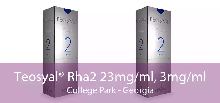 Teosyal® Rha2 23mg/ml, 3mg/ml College Park - Georgia