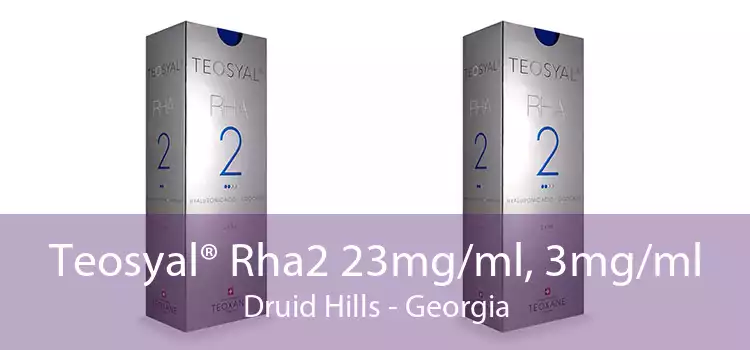 Teosyal® Rha2 23mg/ml, 3mg/ml Druid Hills - Georgia