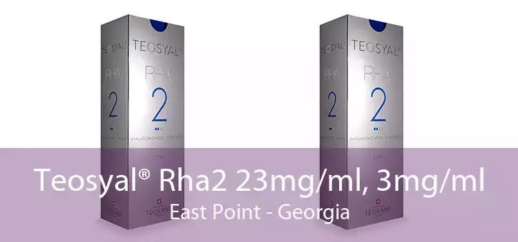 Teosyal® Rha2 23mg/ml, 3mg/ml East Point - Georgia