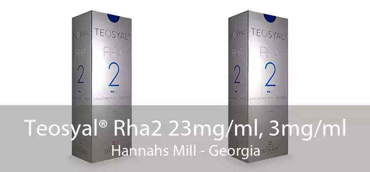 Teosyal® Rha2 23mg/ml, 3mg/ml Hannahs Mill - Georgia