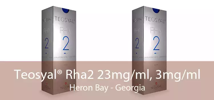 Teosyal® Rha2 23mg/ml, 3mg/ml Heron Bay - Georgia