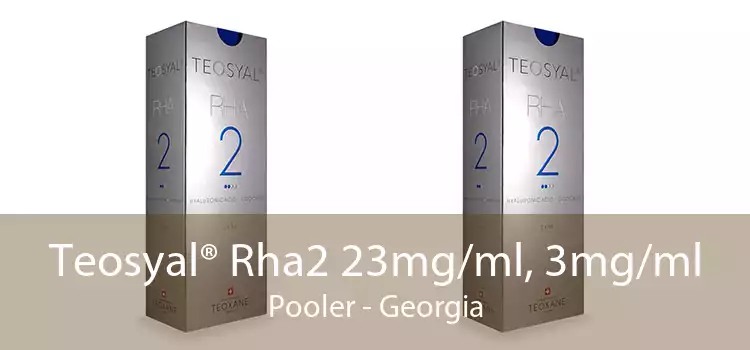 Teosyal® Rha2 23mg/ml, 3mg/ml Pooler - Georgia