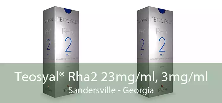 Teosyal® Rha2 23mg/ml, 3mg/ml Sandersville - Georgia
