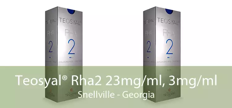 Teosyal® Rha2 23mg/ml, 3mg/ml Snellville - Georgia