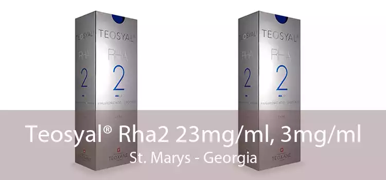 Teosyal® Rha2 23mg/ml, 3mg/ml St. Marys - Georgia