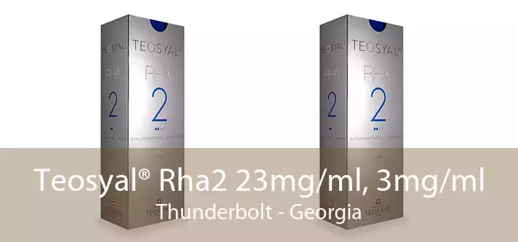 Teosyal® Rha2 23mg/ml, 3mg/ml Thunderbolt - Georgia