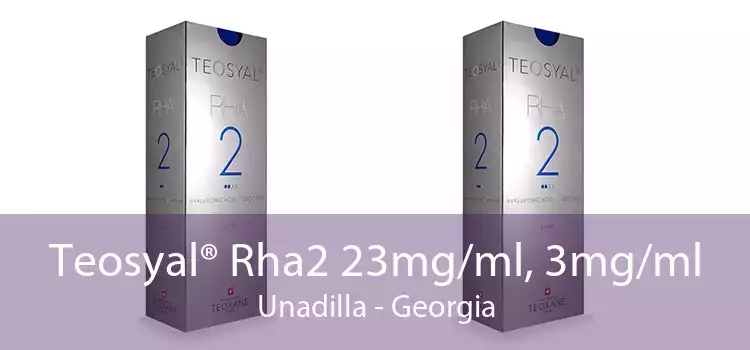Teosyal® Rha2 23mg/ml, 3mg/ml Unadilla - Georgia
