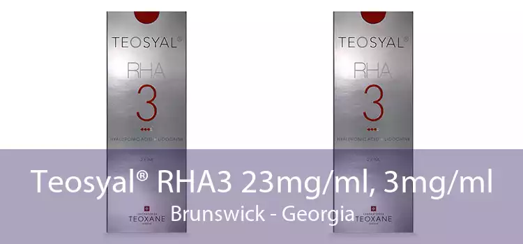 Teosyal® RHA3 23mg/ml, 3mg/ml Brunswick - Georgia