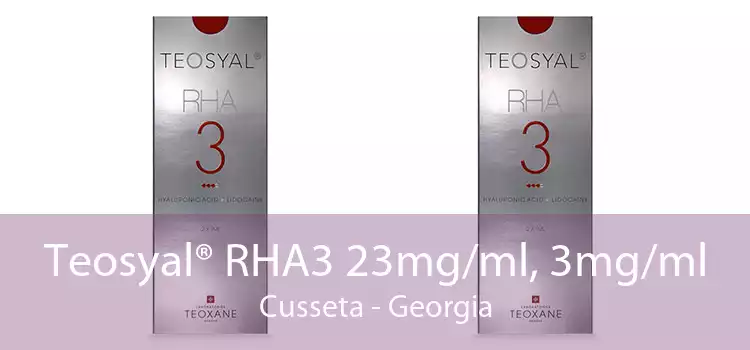Teosyal® RHA3 23mg/ml, 3mg/ml Cusseta - Georgia