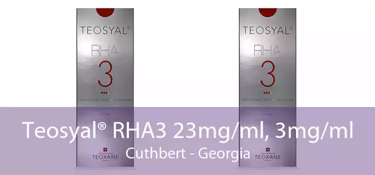 Teosyal® RHA3 23mg/ml, 3mg/ml Cuthbert - Georgia