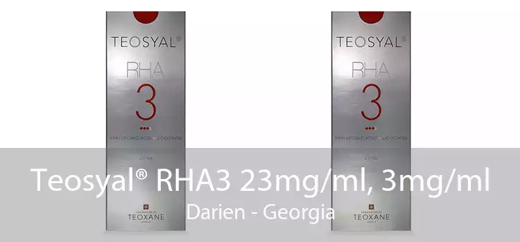 Teosyal® RHA3 23mg/ml, 3mg/ml Darien - Georgia