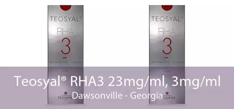Teosyal® RHA3 23mg/ml, 3mg/ml Dawsonville - Georgia