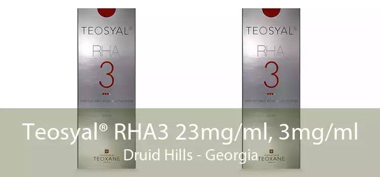 Teosyal® RHA3 23mg/ml, 3mg/ml Druid Hills - Georgia