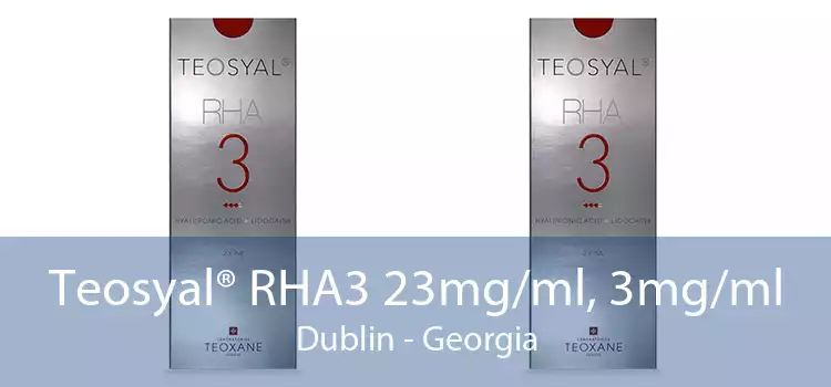 Teosyal® RHA3 23mg/ml, 3mg/ml Dublin - Georgia