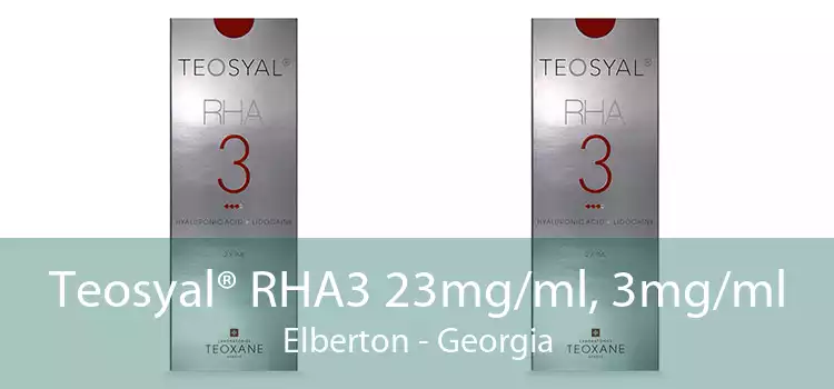 Teosyal® RHA3 23mg/ml, 3mg/ml Elberton - Georgia