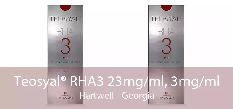Teosyal® RHA3 23mg/ml, 3mg/ml Hartwell - Georgia