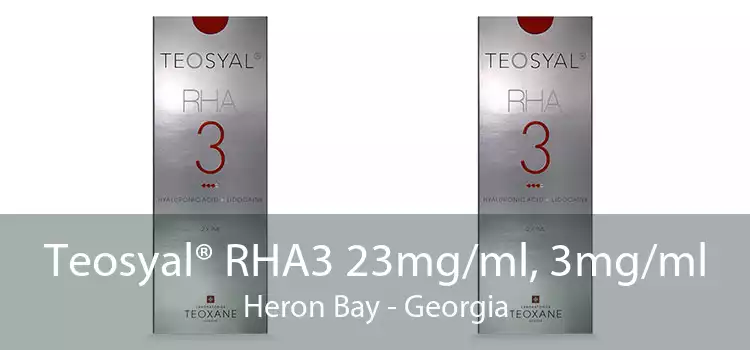Teosyal® RHA3 23mg/ml, 3mg/ml Heron Bay - Georgia