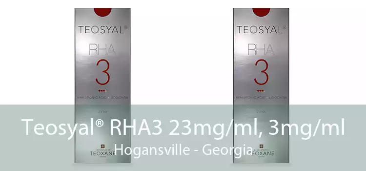 Teosyal® RHA3 23mg/ml, 3mg/ml Hogansville - Georgia