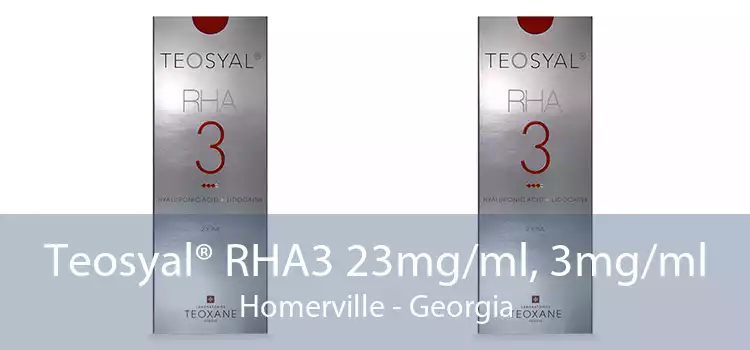 Teosyal® RHA3 23mg/ml, 3mg/ml Homerville - Georgia