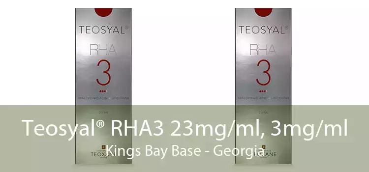 Teosyal® RHA3 23mg/ml, 3mg/ml Kings Bay Base - Georgia