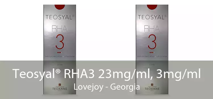 Teosyal® RHA3 23mg/ml, 3mg/ml Lovejoy - Georgia