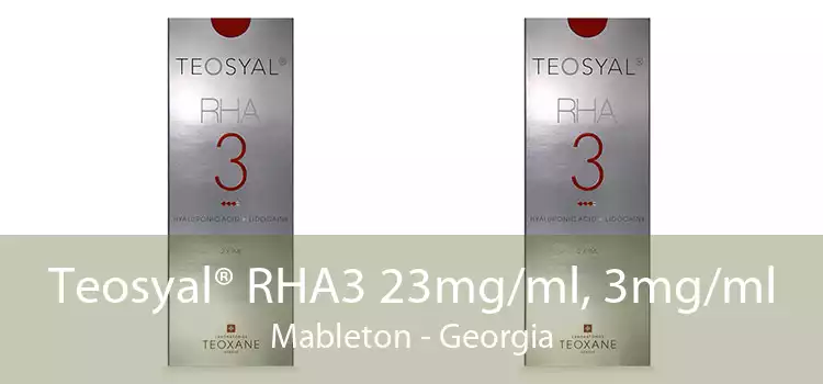 Teosyal® RHA3 23mg/ml, 3mg/ml Mableton - Georgia