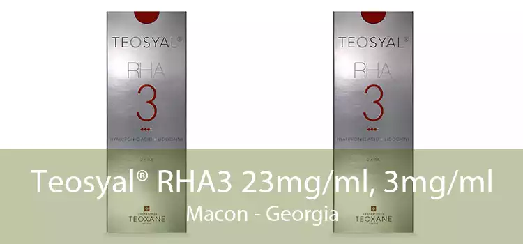 Teosyal® RHA3 23mg/ml, 3mg/ml Macon - Georgia