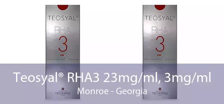 Teosyal® RHA3 23mg/ml, 3mg/ml Monroe - Georgia