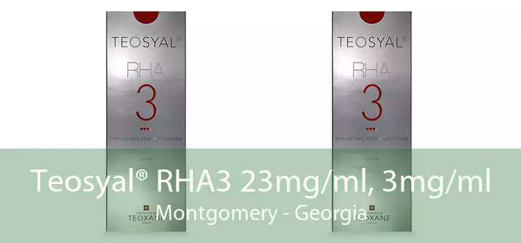 Teosyal® RHA3 23mg/ml, 3mg/ml Montgomery - Georgia
