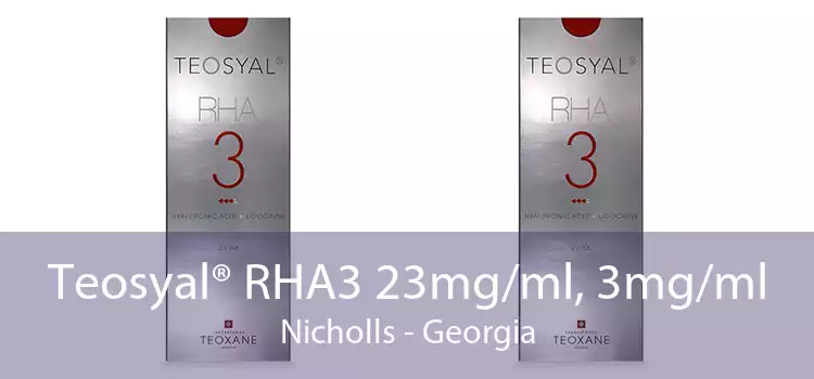 Teosyal® RHA3 23mg/ml, 3mg/ml Nicholls - Georgia