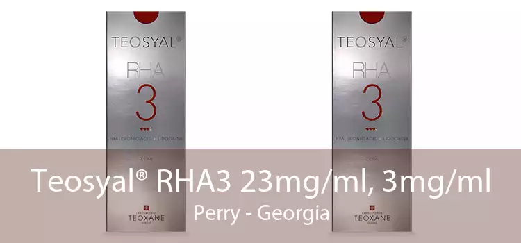 Teosyal® RHA3 23mg/ml, 3mg/ml Perry - Georgia