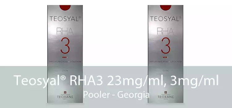 Teosyal® RHA3 23mg/ml, 3mg/ml Pooler - Georgia