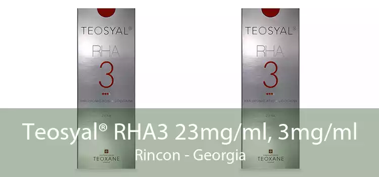 Teosyal® RHA3 23mg/ml, 3mg/ml Rincon - Georgia