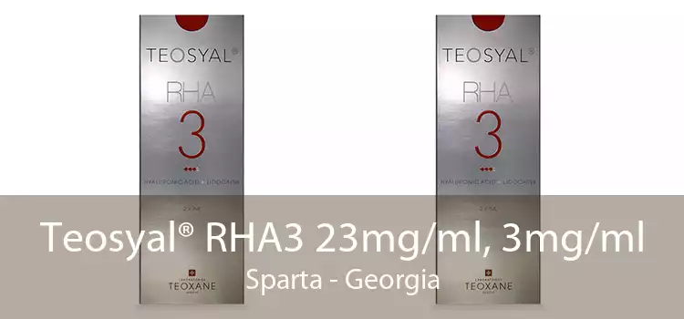 Teosyal® RHA3 23mg/ml, 3mg/ml Sparta - Georgia