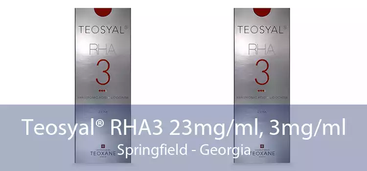 Teosyal® RHA3 23mg/ml, 3mg/ml Springfield - Georgia