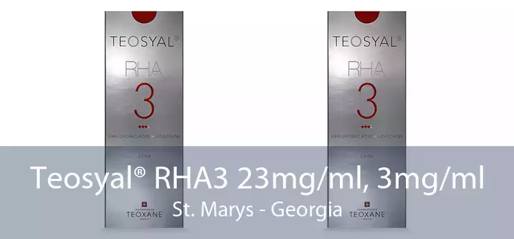 Teosyal® RHA3 23mg/ml, 3mg/ml St. Marys - Georgia