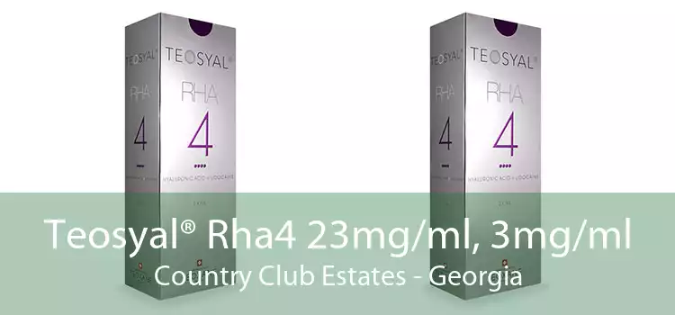 Teosyal® Rha4 23mg/ml, 3mg/ml Country Club Estates - Georgia