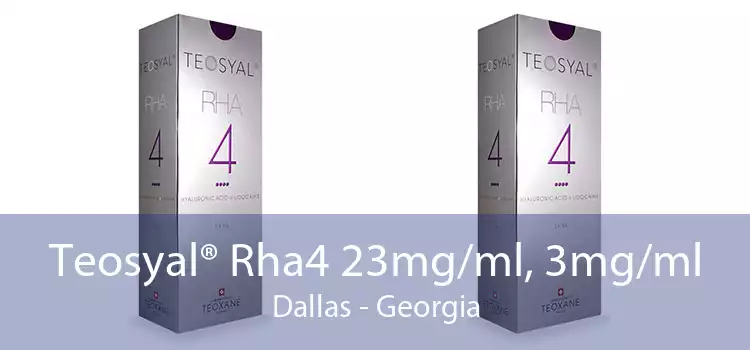 Teosyal® Rha4 23mg/ml, 3mg/ml Dallas - Georgia