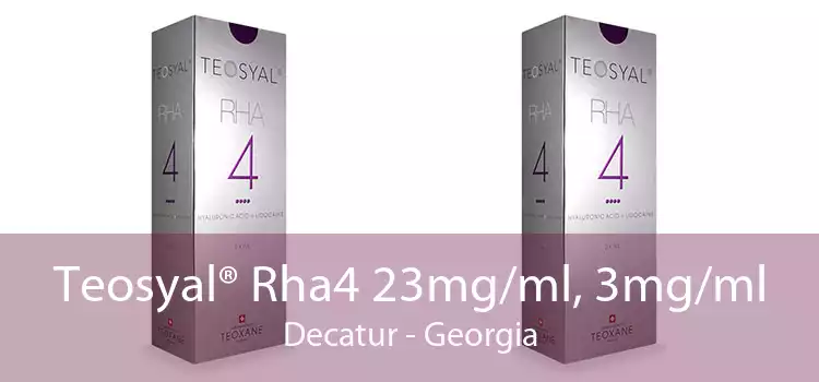 Teosyal® Rha4 23mg/ml, 3mg/ml Decatur - Georgia