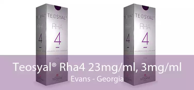 Teosyal® Rha4 23mg/ml, 3mg/ml Evans - Georgia