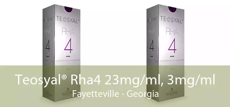 Teosyal® Rha4 23mg/ml, 3mg/ml Fayetteville - Georgia