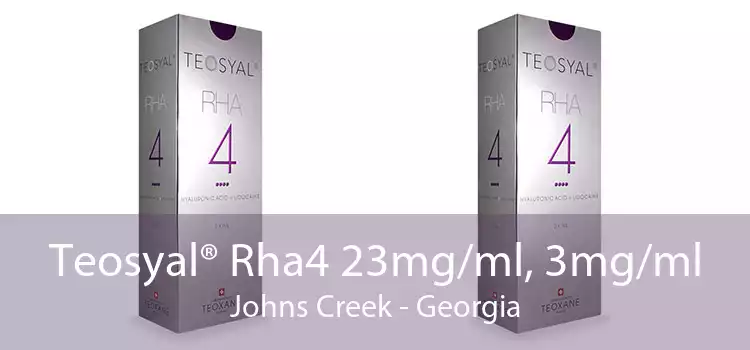 Teosyal® Rha4 23mg/ml, 3mg/ml Johns Creek - Georgia