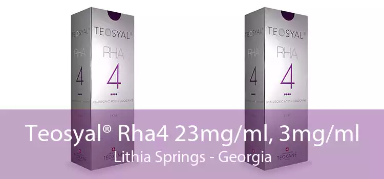 Teosyal® Rha4 23mg/ml, 3mg/ml Lithia Springs - Georgia