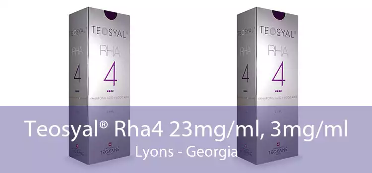 Teosyal® Rha4 23mg/ml, 3mg/ml Lyons - Georgia