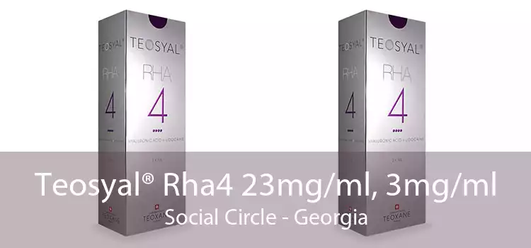 Teosyal® Rha4 23mg/ml, 3mg/ml Social Circle - Georgia