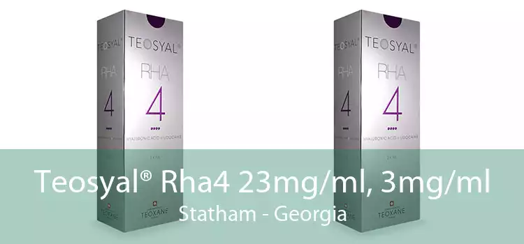 Teosyal® Rha4 23mg/ml, 3mg/ml Statham - Georgia