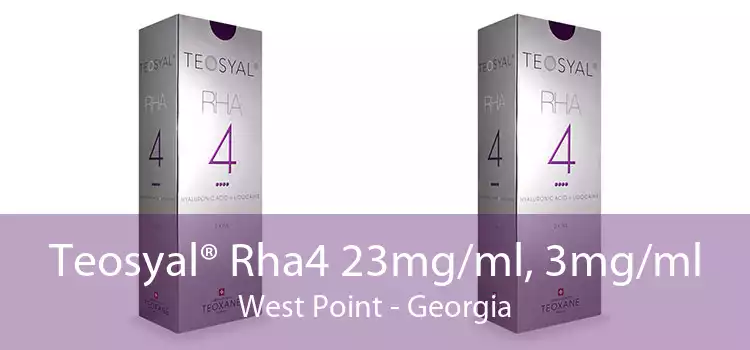 Teosyal® Rha4 23mg/ml, 3mg/ml West Point - Georgia