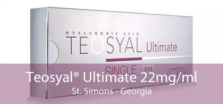 Teosyal® Ultimate 22mg/ml St. Simons - Georgia