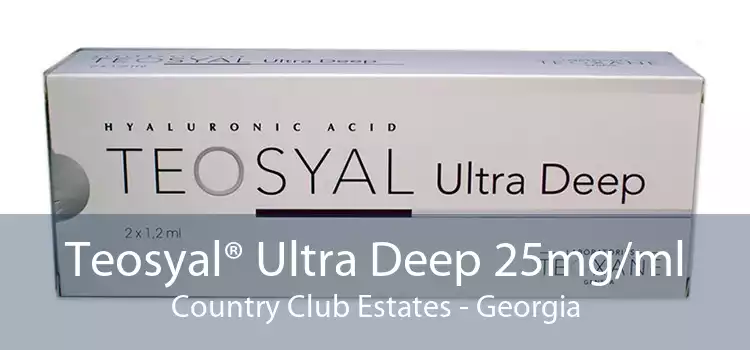 Teosyal® Ultra Deep 25mg/ml Country Club Estates - Georgia