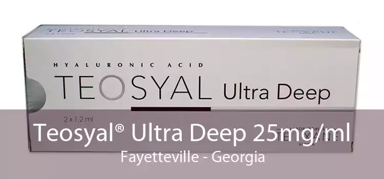 Teosyal® Ultra Deep 25mg/ml Fayetteville - Georgia